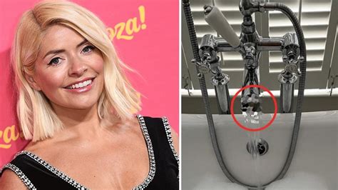 her reflection holly willoughby bath picture|Holly Willoughby deletes bath pic as fans spot her reflection in taps